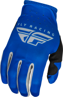 Перчатки FLY RACING LITE , синий/серый фото в интернет-магазине FrontFlip.Ru