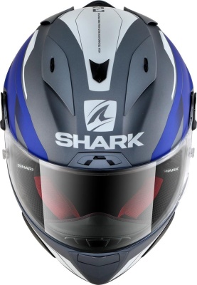 SHARK Шлем RACE-R PRO SAUER Mat AWB фото в интернет-магазине FrontFlip.Ru
