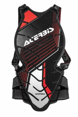 Защита спины Acerbis COMFORT 2.0 Black/Red фото в интернет-магазине FrontFlip.Ru