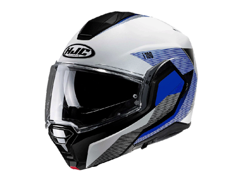 HJC Шлем i100 BESTON MC2 фото в интернет-магазине FrontFlip.Ru