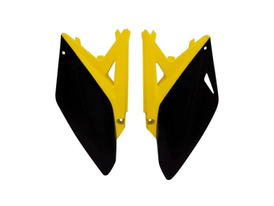 RTech Боковины задние RMZ250 10-18 черно-желтые (moto parts) фото в интернет-магазине FrontFlip.Ru