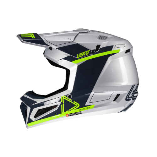 Мотошлем Leatt Moto 3.5 Helmet Kit Steel 2025 фото в интернет-магазине FrontFlip.Ru