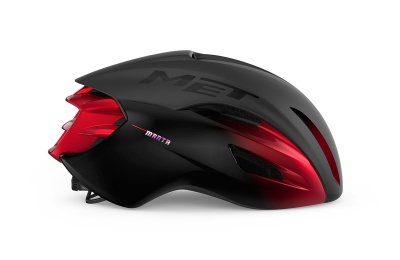Велошлем Met Manta MIPS Black/Metallic Red фото в интернет-магазине FrontFlip.Ru