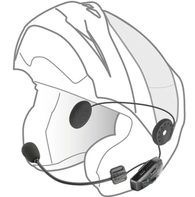 INTERPHONE Мотогарнитура для 4 райдеров до 1 км - Interphone U-COM7R INTERPHOUCOM7R фото в интернет-магазине FrontFlip.Ru