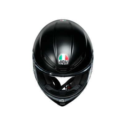 Шлем AGV K-6 MULTI Minimal Pure Matt Black/White/Red фото в интернет-магазине FrontFlip.Ru