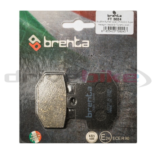 [BRENTA] Тормозные колодки FT 3024 Organic фото в интернет-магазине FrontFlip.Ru
