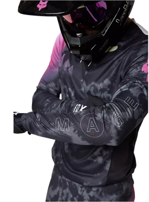 Мотоджерси Fox Flexair Detonate Jersey Black фото в интернет-магазине FrontFlip.Ru