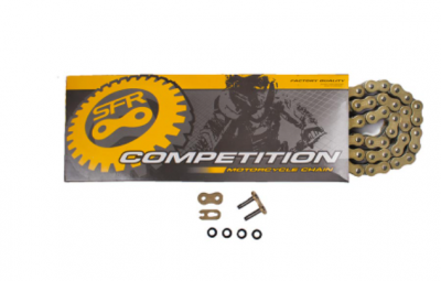 [SFR] Цепь 530-HX 110 звеньев с замком-защелкой фото в интернет-магазине FrontFlip.Ru