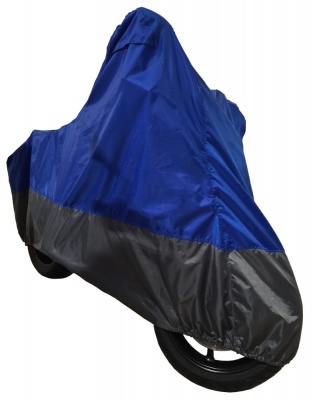 Чехол INFLAME СТАНДАРТ, мотоцикл, уличное хранение, цвет серо-синий фото в интернет-магазине FrontFlip.Ru