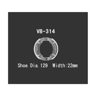 VESRAH   Тормозные колодки VB 314 фото в интернет-магазине FrontFlip.Ru