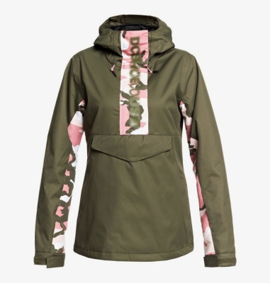 DC SHOES КУРТКА СНОУБОРДИЧЕСКАЯ ENVY ANORAK J SNJT CRH0 OLIVE NIGHT фото в интернет-магазине FrontFlip.Ru