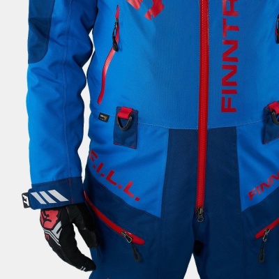Снегоходный комбинезон FINNTRAIL FLOAT BLUE фото в интернет-магазине FrontFlip.Ru