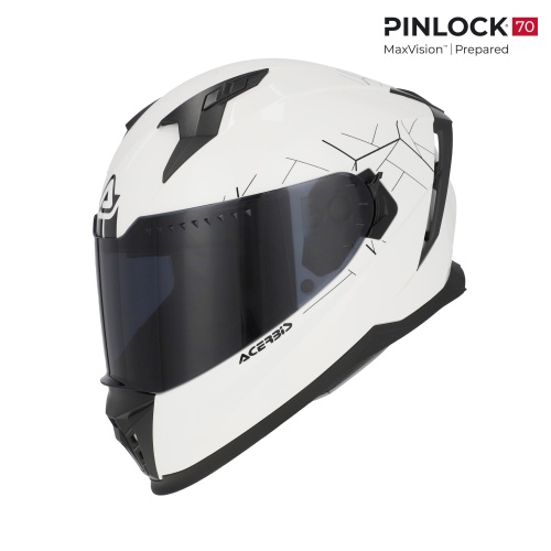 Шлем Acerbis X-WAY White фото в интернет-магазине FrontFlip.Ru