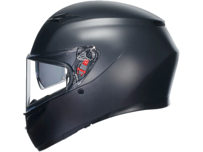 Шлем AGV K-3 Matt Black, черный матовый фото в интернет-магазине FrontFlip.Ru