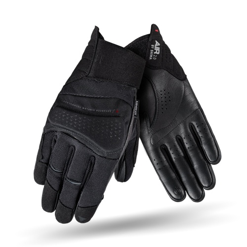 перчатки SHIMA AIR 2.0 MEN BLACK фото в интернет-магазине FrontFlip.Ru