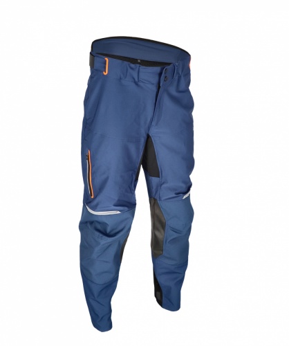Штаны Acerbis X-DURO Blue/Orange фото в интернет-магазине FrontFlip.Ru