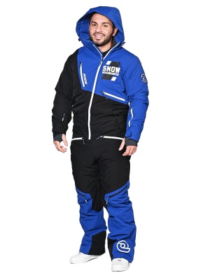 SNOW HEADQUARTER Снегоходный комбинезон мужской A-89007 Темно-синий фото в интернет-магазине FrontFlip.Ru