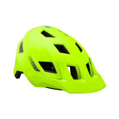 Велошлем Leatt MTB All Mountain 1.0 Helmet Lime фото в интернет-магазине FrontFlip.Ru