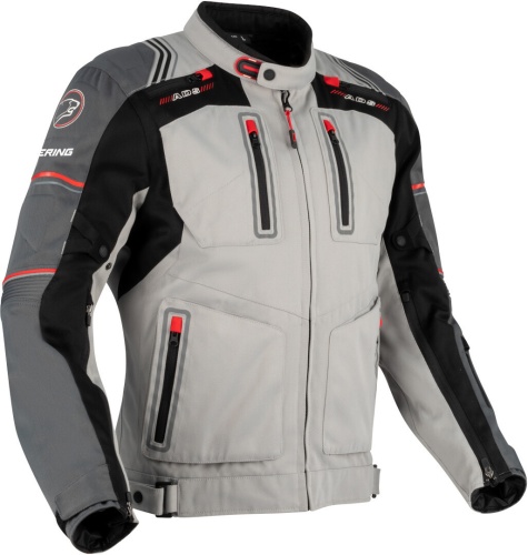 Куртка текстильная Bering PORTLAND Black/Grey фото в интернет-магазине FrontFlip.Ru