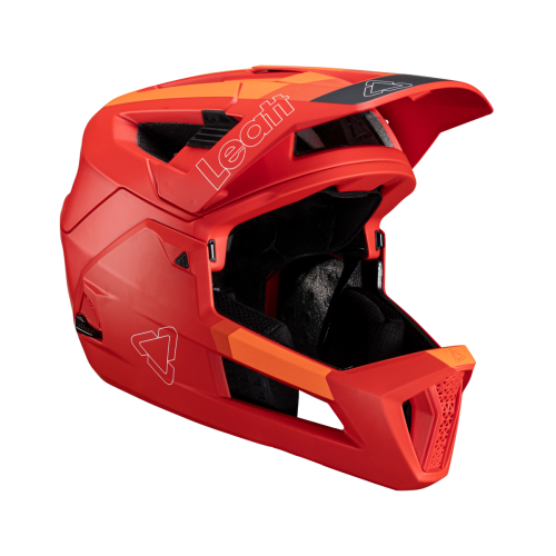 Велошлем Leatt MTB Enduro 4.0 Helmet Red фото в интернет-магазине FrontFlip.Ru