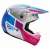 Шлем кроссовый FLY RACING KINETIC Drift, розовый/белый/синий фото в интернет-магазине FrontFlip.Ru