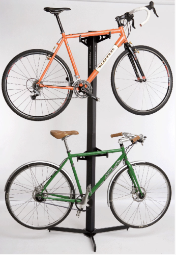 Стойка для хранения велосипеда Feedback Velo Cache 2 Bike Column Black (13984) фото в интернет-магазине FrontFlip.Ru