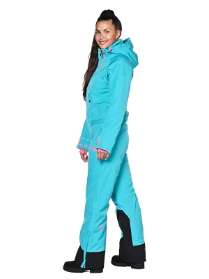 SNOW HEADQUARTER Снегоходный комбинезон женский B-9033 Голубой фото в интернет-магазине FrontFlip.Ru