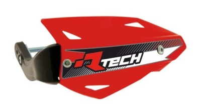 RTech Защита рук Vertigo ATV красная с крепежом (moto parts) фото в интернет-магазине FrontFlip.Ru