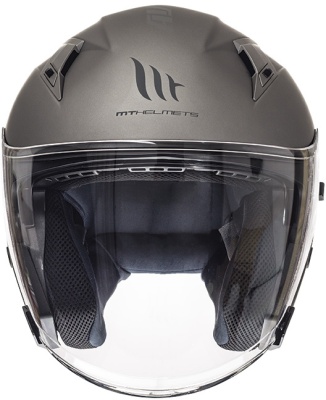 Шлем MT AVENUE SV SOLID Matt Titanium фото в интернет-магазине FrontFlip.Ru