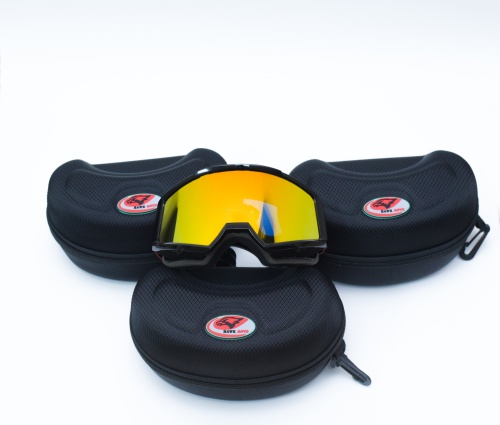 Зимние очки HAWK MOTO Snow Star (желтые) фото в интернет-магазине FrontFlip.Ru