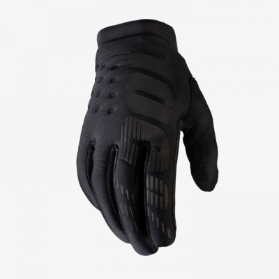 Мотоперчатки женские 100% Brisker Womens Glove Black/Grey фото в интернет-магазине FrontFlip.Ru