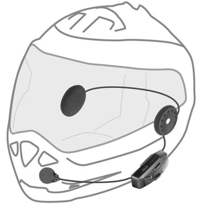 INTERPHONE Мотогарнитура для 4 райдеров до 1 км - Interphone U-COM7R INTERPHOUCOM7R фото в интернет-магазине FrontFlip.Ru