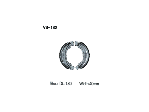 VESRAH   Тормозные колодки VB 132 фото в интернет-магазине FrontFlip.Ru