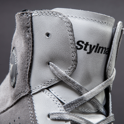 [STYLMARTIN] Мотокеды COLORADO GREY/WHITE, цвет Серый/Белый фото в интернет-магазине FrontFlip.Ru