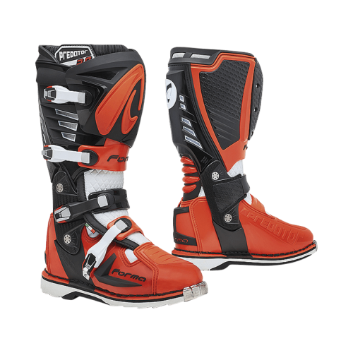 FORMA Ботинки PREDATOR 2.0 BLK/ORANGE/WHITE фото в интернет-магазине FrontFlip.Ru