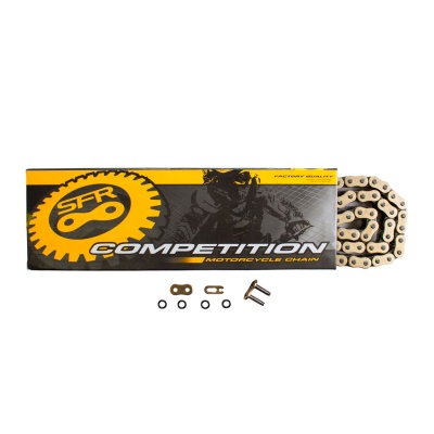 [SFR] Цепь 428-HO 110 звеньев с замком-защелкой фото в интернет-магазине FrontFlip.Ru