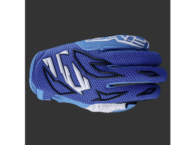 FIVE Перчатки MXF3 кросс бело/синие фото в интернет-магазине FrontFlip.Ru