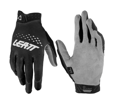 Велоперчатки женские Leatt MTB 1.0W GripR Glove Stealth фото в интернет-магазине FrontFlip.Ru