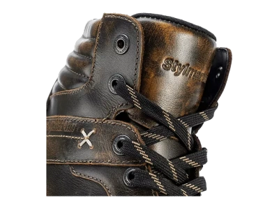 [STYLMARTIN] Мотокеды IRON WP BRONZE, цвет Черный фото в интернет-магазине FrontFlip.Ru