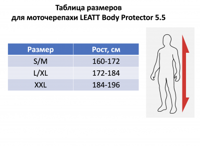 Защита панцирь Leatt Body Protector 5.5 White фото в интернет-магазине FrontFlip.Ru