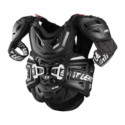 Защита панцирь Leatt Chest Protector 5.5 Pro HD Black фото в интернет-магазине FrontFlip.Ru