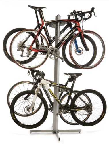 Стойка для хранения велосипеда Feedback Velo Cache 2 Bike Column Black (13984) фото в интернет-магазине FrontFlip.Ru