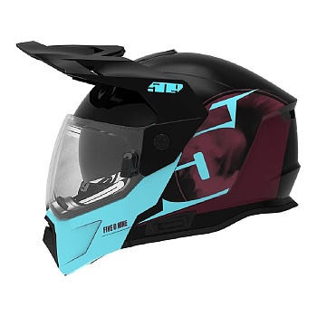 Шлем 509 Delta R4 с подогревом Teal Maroon