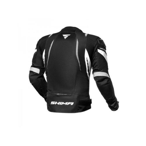 куртка SHIMA MESH PRO BLACK/WHITE фото в интернет-магазине FrontFlip.Ru