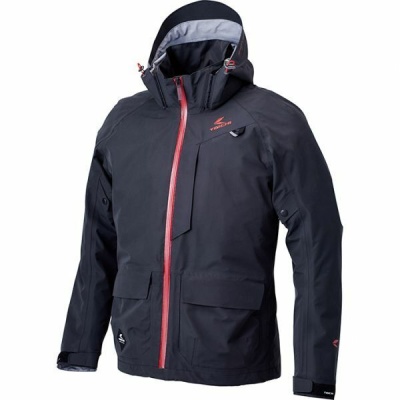Куртка текстильная Taichi DRYMASTER FIELD PARKA Black/Red фото в интернет-магазине FrontFlip.Ru