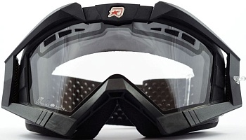 Очки ARIETE RC FLOW BLACK STRAP,CLEAR DOUBLE VENTILATED LENS