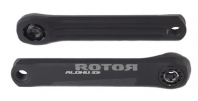 Шатуны Rotor Aldhu 3D+ Crank Arms Black 175mm (C02-102-21010-0) фото в интернет-магазине FrontFlip.Ru