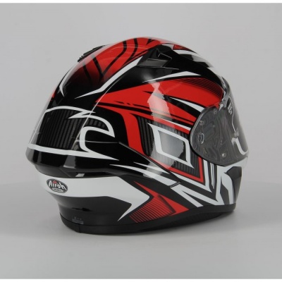 AIROH шлем интеграл VALOR CONQUER RED GLOSS фото в интернет-магазине FrontFlip.Ru