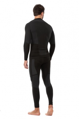 Комплект термобелья мужской V-MOTION черный фото в интернет-магазине FrontFlip.Ru