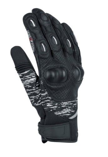 Перчатки комбинированные Bering PONOKA Black/Grey фото в интернет-магазине FrontFlip.Ru